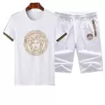 versace survetement cher marque de survetement round medusa ricamo blanc